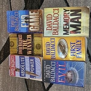 David Baldacci New York Best Seller Suspense Thrillers Novels Bundle 6 S…